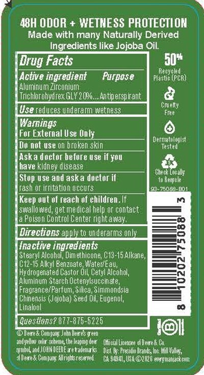 Active Ingredient (Antiperspirant Flask Steelwaterpsrings 128 064b Back)